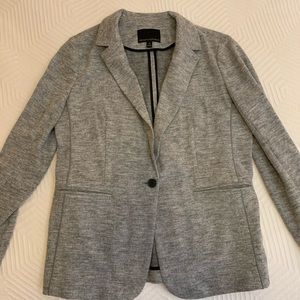 BR unstructured Wool Blend Knit Blazer